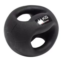 OLIVE O'LIVE Medicine Ball With Handles 8 Kg Black