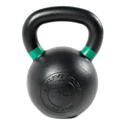 OLIVE O'LIVE Iron 24 Kg Kettlebell Black Green