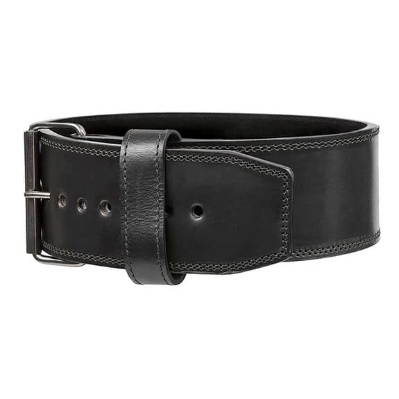 Adidas Leather Weightlifting Lumbar Belt Black 2 Adidas Leather Weightlifting Lumbar Belt Black - Image 2