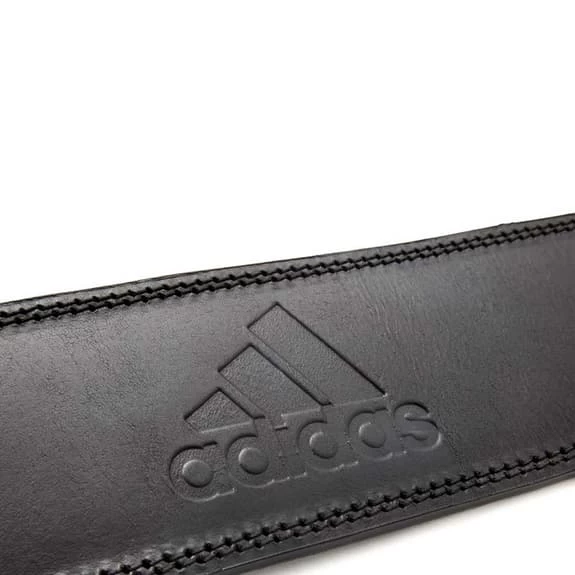 Adidas Leather Weightlifting Lumbar Belt Black 5 Adidas Leather Weightlifting Lumbar Belt Black - Image 5