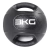 OLIVE O'LIVE Medicine Ball With Handles 3kg Black