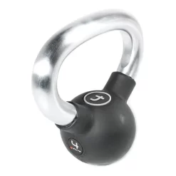 OLIVE O'LIVE 4 Kg Rubber Kettlebell Black Grey