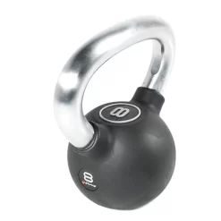 OLIVE O'LIVE 8 Kg Rubber Kettlebell Black Grey