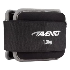 Avento Ankle Brace 1 Kg Black Grey (Pair) -Work Out ave 41gl 003
