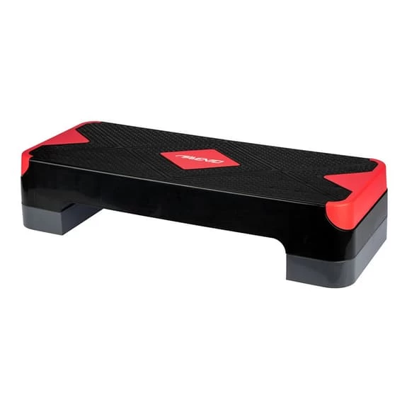 Avento 66 X 25 X 15 Cm Step Black Red 1 Avento 66 X 25 X 15 Cm Step Black Red