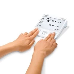 Beurer BM 93 Upper Arm Blood Pressure Monitor White -Work Out br bm 93 003