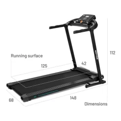 Bodytone DT12+ Treadmill -Work Out dt12 5