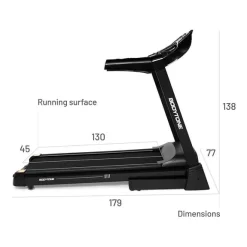 Bodytone DT17+ Treadmill -Work Out dt17 3