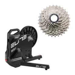 Elite Suito Roller + Shimano 105 R7000 11/28 11-Speed Cassettes