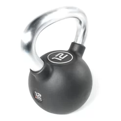 OLIVE O'LIVE 12 Kg Rubber Kettlebell Black Grey