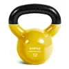 Evergy Fitness Studio Home 12 Kg Kettlebell Yellow