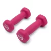 Leffort 0.5 Kg Neoprene Dumbbells Magenta (Pair)