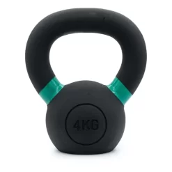 Leffort 4 Kg Iron Kettlebell Green Black