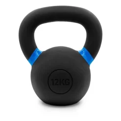 Leffort 12 Kg Iron Kettlebell Black Blue