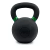 Leffort 24 Kg Iron Kettlebell Green Black