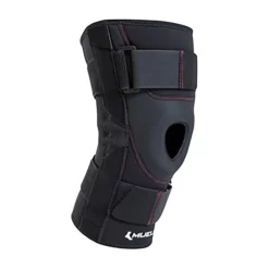 Mueller Tubular Stabilizer Knee Brace With Elasticated Straps Black