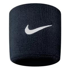 Nike Swoosh 2 Wristband Black White