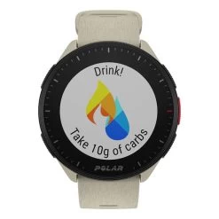 Polar Pacer GPS Heart Rate Monitor Off White -Work Out pa 900102175 006