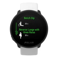 Polar Unite GPS Heart Rate Monitor White -Work Out pa 90081803 004