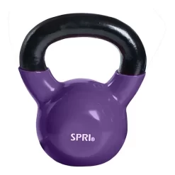 SPRI 6,8 Kg Kettlebell Lilac Negro