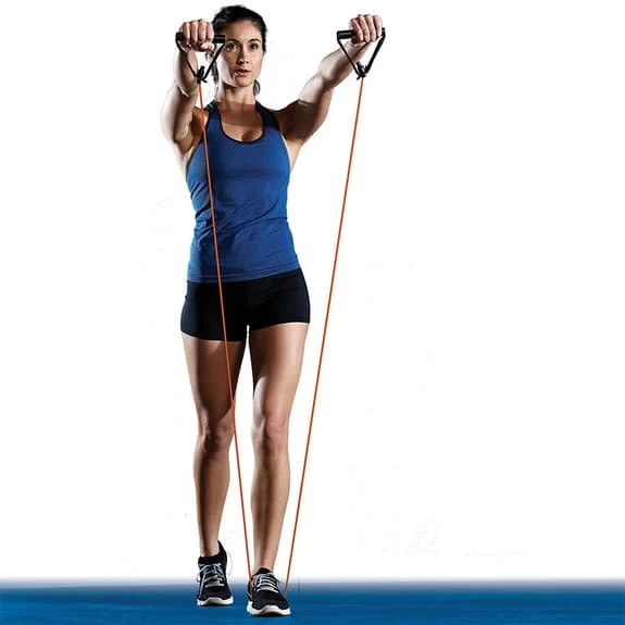 SPRI Resistance Light Elastic Tube Red 3 SPRI Resistance Light Elastic Tube Red - Image 3