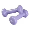 SPRI Deluxe Dumbbell 0.9 Kg Lilac (pair)