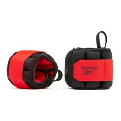 Reebok Flexlock 0.5 Kg Wristbands Red Black