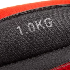 Reebok Flexlock 1.0 Kg Wristbands Red Black -Work Out re rawt 11261 005