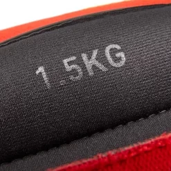 Reebok Flexlock 1.5 Kg Wristbands Black Red -Work Out re rawt 11262 004