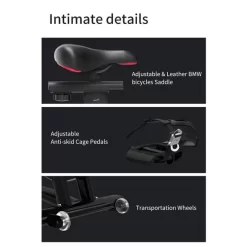 Yesoul Smart S3 Indoor Bike Black -Work Out s3 06 1