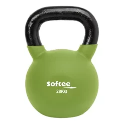 Softee Neoprene Kettlebell 28 Kg Green