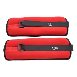 Softee Ankle And Wrist Weights 1 Kg Red (Pair)