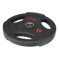 Softee Urethane Olympic Disc 20 Kg Black