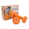 Softee Vinyl Dumbbells 2.5 Kg Orange (Pair)