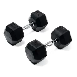 Evergy Fitness Hexagonal Dumbbells 35 Kg (pair)