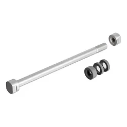 Tacx E-Thru 10mm Thru Axle Rear Wheel Silver