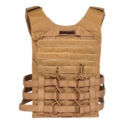 Trainlikefight Oldskull Weighted Vest Brown -Work Out tlf olv c 004