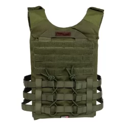 Trainlikefight Oldskull Weighted Vest Green -Work Out tlf olv od 004