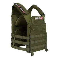 Trainlikefight Oldskull Weighted Vest Green -Work Out tlf olv od 006