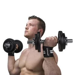 Tunturi Wristbands Black White -Work Out tu 14tuscf101 004