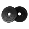 Tunturi Rubber 1.25 Kg Discs Black (Pair)