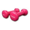 Tunturi Vinyl 0.5 Kg Dumbbells Pink (Pair)