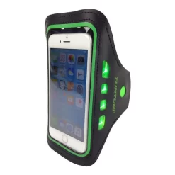 Tunturi LED Arm Band Black Green