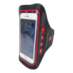 Tunturi LED Arm Band Black Red